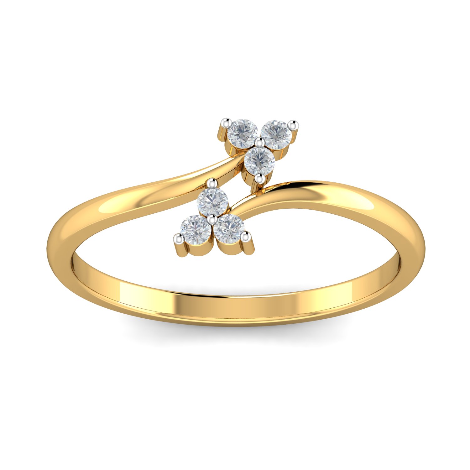 Artsy Belle Enigmatic Diamond Ring